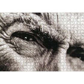 Cakapuzzle Clint Eastwood Portre Gözler 120 Parça Ahşap Puzzle