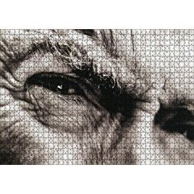 Cakapuzzle Clint Eastwood Portre Gözler Mdf 1000 Parça Puzzle