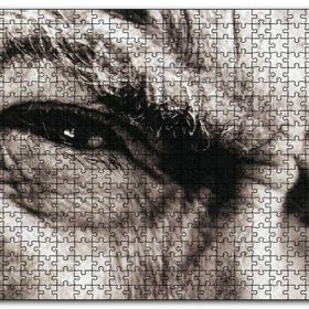 Cakapuzzle Clint Eastwood Portre Gözler Mdf 120 Parça Puzzle