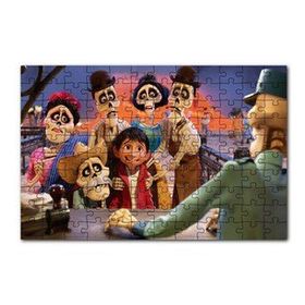 Cakapuzzle Coco Karakterler Bir Arada 120 Parça Ahşap Puzzle