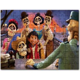 Cakapuzzle Coco Karakterler Bir Arada Mdf 1000 Parça Puzzle
