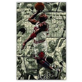 Cakapuzzle Çoklu Michael Jordan Görseli 120 Parça Ahşap Puzzle