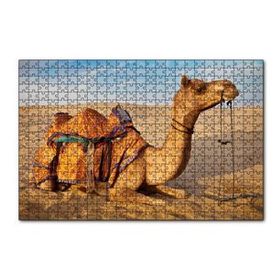 Cakapuzzle Çöl Kumlarına Çökmüş Deve 120 Parça Ahşap Puzzle