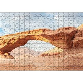 Cakapuzzle Çölde Kayaların Oluşturduğu Doğal Geçit 120 Parça Ahşap Puzzle