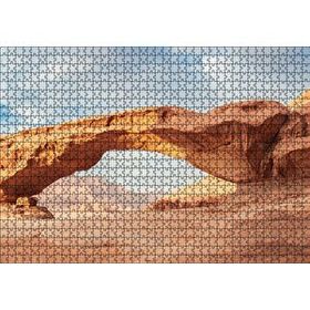 Cakapuzzle Çölde Kayaların Oluşturduğu Doğal Geçit 120 Parça Ahşap Puzzle