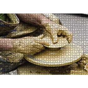 Cakapuzzle Çömlek Ustası 120 Parça Ahşap Puzzle
