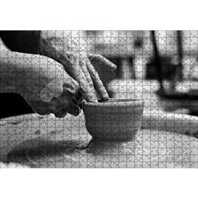 Cakapuzzle Çömlekçilik 500 Parça Ahşap Puzzle