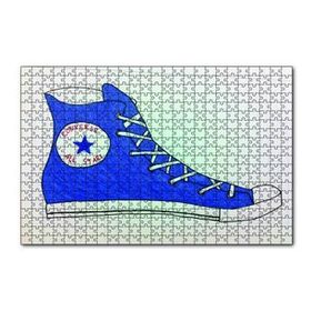 Cakapuzzle Converse Çizim 120 Parça Ahşap Puzzle