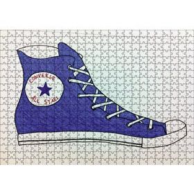 Cakapuzzle Converse Çizim 120 Parça Ahşap Puzzle