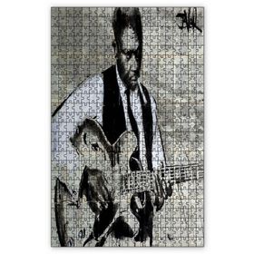 Cakapuzzle Country Gitarist Ahşap 1000 Parça Puzzle