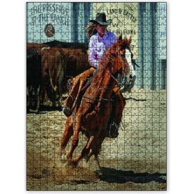 Cakapuzzle Cowgirl 120 Parça Puzzle
