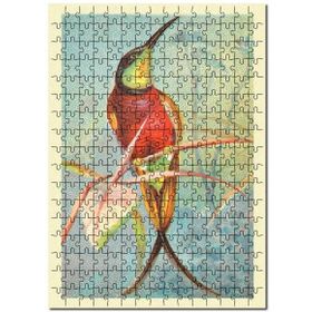 Cakapuzzle Crimson Topaz Kuş Görseli Mdf 500 Parça Puzzle