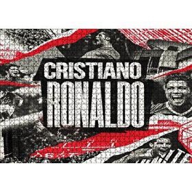 Cakapuzzle Cristiano Ronaldo Büyük Yazı ve Kompozisyon Mdf 1000 Parça Puzzle