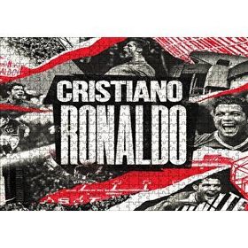 Cakapuzzle Cristiano Ronaldo Büyük Yazı ve Kompozisyon Mdf 500 Parça Puzzle