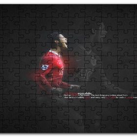 Cakapuzzle Cristiano Ronaldo Şeffaf Yansıma Arkaplan Mdf 500 Parça Puzzle