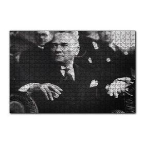 Cakapuzzle Cumhuriyet Bayaramı Töreninde Atatürk Görseli 120 Parça Ahşap Puzzle