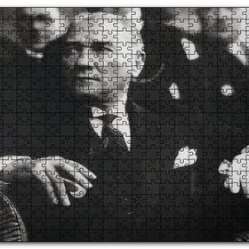 Cakapuzzle Cumhuriyet Bayaramı Töreninde Atatürk Görseli Mdf 500 Parça Puzzle