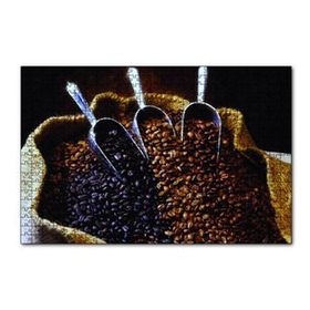 Cakapuzzle Çuvalda Kahve Çeşitler 120 Parça Ahşap Puzzle