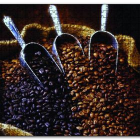 Cakapuzzle Çuvalda Kahve Çeşitler Ahşap 1000 Parça Puzzle