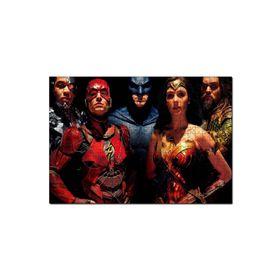 Cakapuzzle Cyborg Flash Batman Woman Aquaman Mdf 120 Parça Puzzle