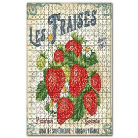 Cakapuzzle Daldaki Çilek Afiş Görseli Ahşap 255 Parça Puzzle