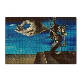 Cakapuzzle Dali Salvador Sürrealizm Görseli 120 Parça Ahşap Puzzle