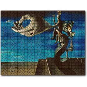 Cakapuzzle Dali Salvador Sürrealizm Görseli Mdf 120 Parça Puzzle