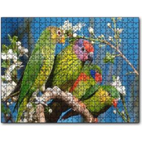 Cakapuzzle Dalın Üzerindeki Sevda Kuşları Mdf 255 Parça Puzzle