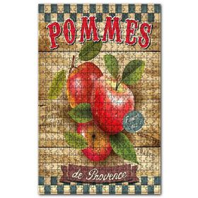 Cakapuzzle Dalında Koparılmış Elma Afişi Görseli Ahşap 1000 Parça Puzzle