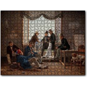 Cakapuzzle Danimarkalı Sanatçılar Roma'da 255 Parça Yapboz Mdf Puzzle