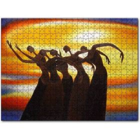 Cakapuzzle Dans Eden Afrikalı Kadınlar 1000 Parça Puzzle