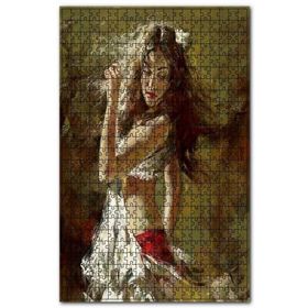 Cakapuzzle Dans Eden Çingene Kızı Ahşap 1000 Parça Puzzle