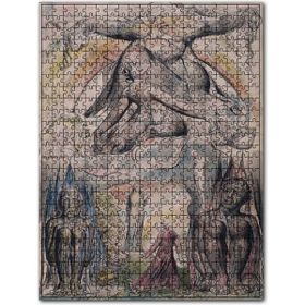 Cakapuzzle Dante Allighieri İlahi Komedya Tasviri Ahşap 1000 Parça Puzzle