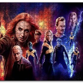 Cakapuzzle Dark Phoenix Full Kadro Ahşap 1000 Parça Puzzle