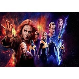 Cakapuzzle Dark Phoenix Full Kadro Mdf 120 Parça Puzzle