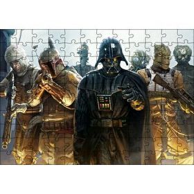 Cakapuzzle Darth Vader ve Ödül Avcıları Puzzle
