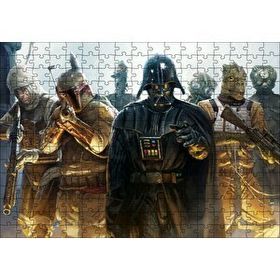 Cakapuzzle Darth Vader ve Ödül Avcıları Puzzle