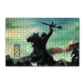 Cakapuzzle Dawn of the Planet of the Apes 120 Parça Ahşap Puzzle