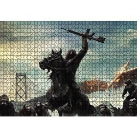 Cakapuzzle Dawn of the Planet of the Apes 120 Parça Ahşap Puzzle