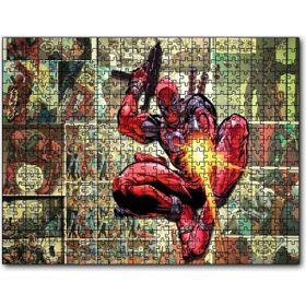 Cakapuzzle Deadpool Çizgi Roman Görseli Mdf 500 Parça Puzzle