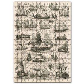 Cakapuzzle Değişik Ülkelere Ait Eski Yelkenli Gemiler Mdf 120 Parça Puzzle