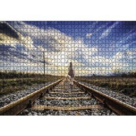 Cakapuzzle Demir Yolu Kız 120 Parça Ahşap Puzzle