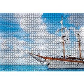 Cakapuzzle Demirleyen Yelkenli Tekne 120 Parça Ahşap Puzzle