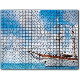 Cakapuzzle Demirleyen Yelkenli Tekne Ahşap 500 Parça Puzzle