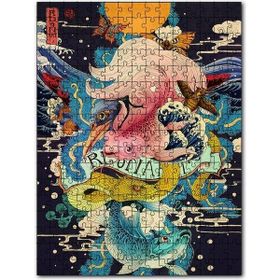 Cakapuzzle Deniz Canlıları Kompozisyon Mdf 1000 Parça Puzzle