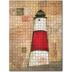 Cakapuzzle Deniz Fenerli Mektup Görseli Ahşap 1000 Parça Puzzle