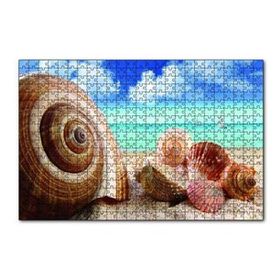 Cakapuzzle Deniz Kabukları 120 Parça Ahşap Puzzle