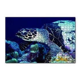 Cakapuzzle Deniz Kaplumbağa 120 Parça Ahşap Puzzle