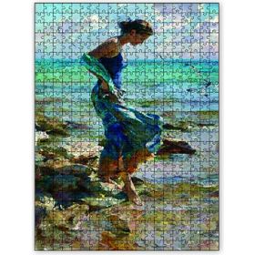 Cakapuzzle Deniz Martı Kadın Puzzle