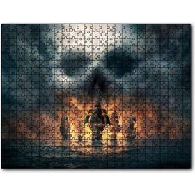 Cakapuzzle Deniz Savaşı Alevler İçinde Gemiler Mdf 120 Parça Puzzle